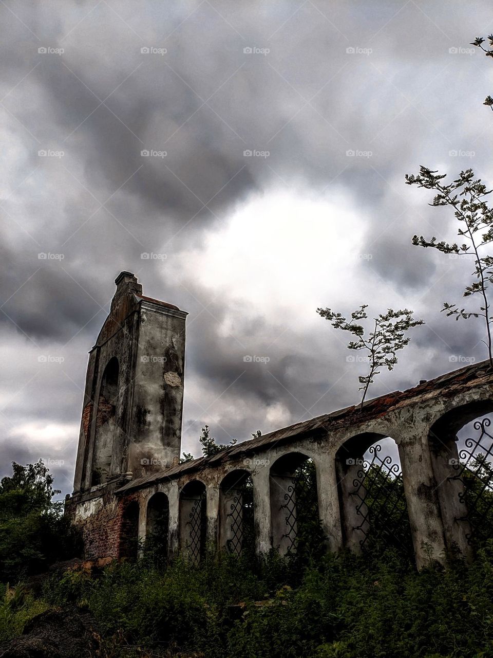 Ruins of an ancient estate