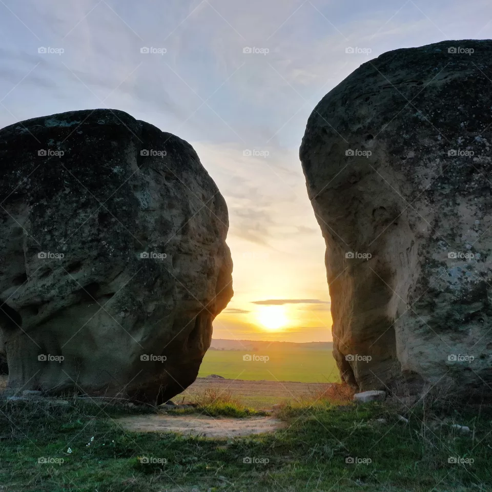 Stone sunset