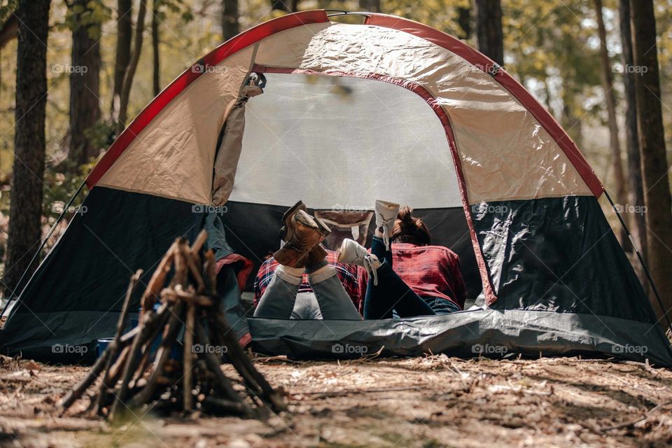 Camping with you is my fav❤️