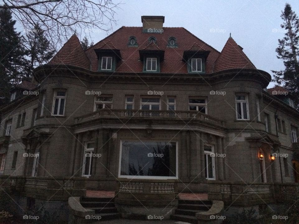 The Pittock Mansion in Portland.