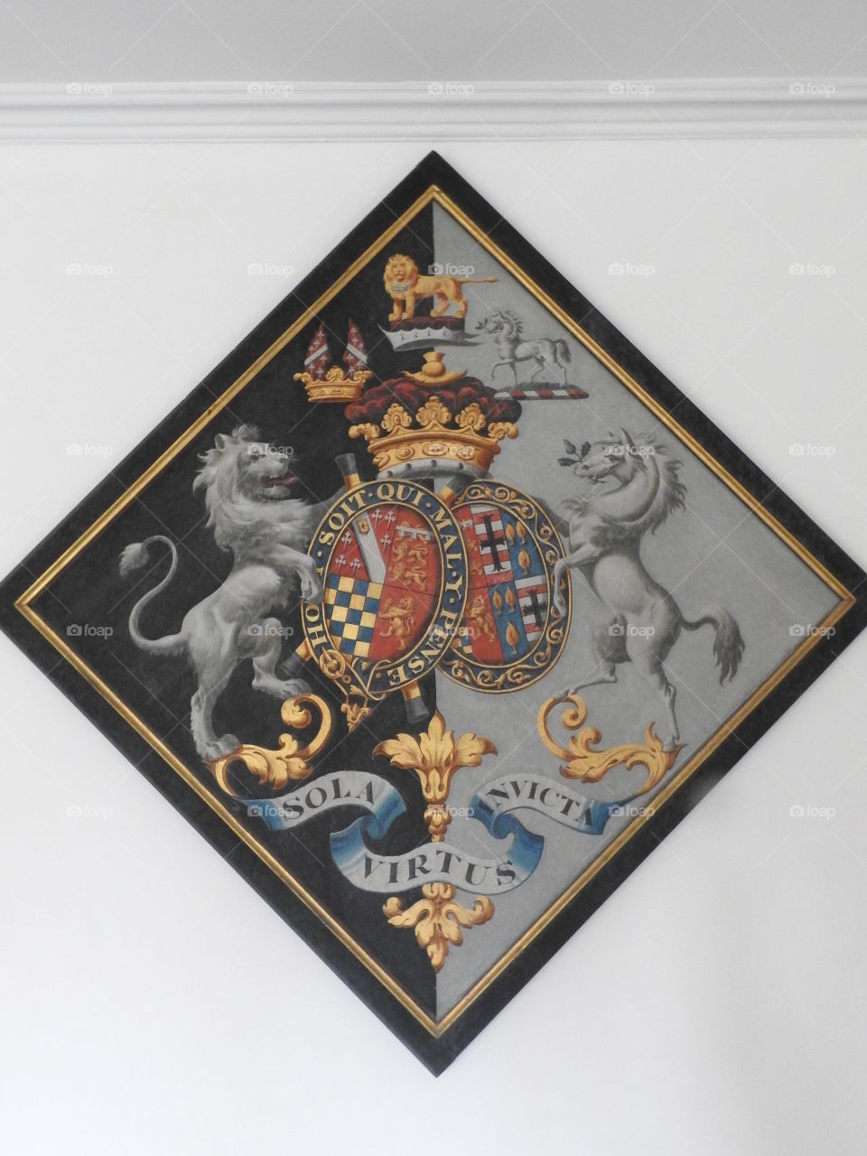 Escudo real del castillo de Arundel