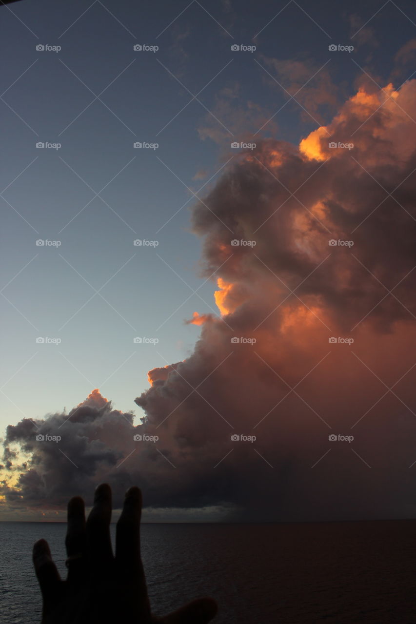 Sunset Illuminating Thunderhead