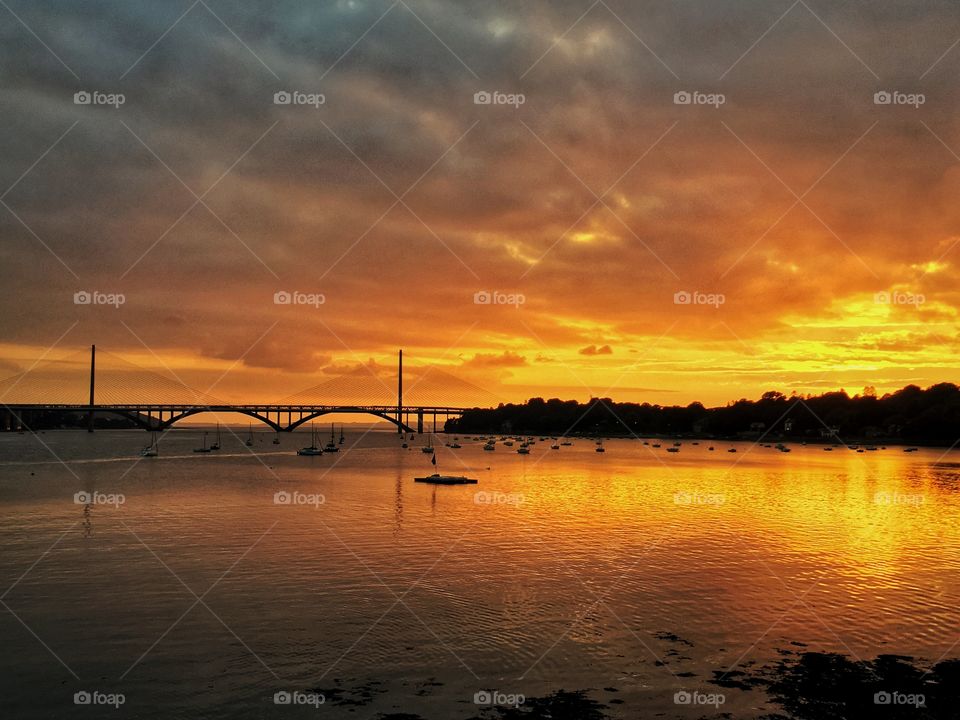 Brest sunset