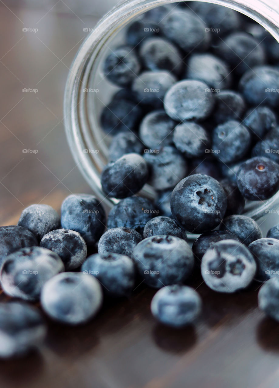Blueberries Closeup