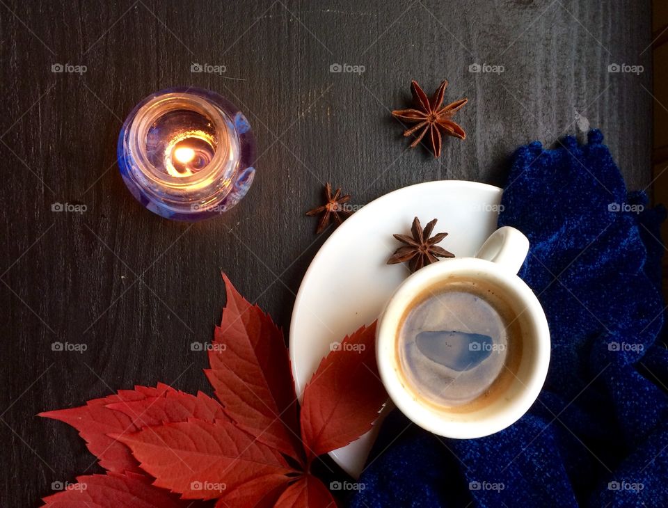 Autumn coffee