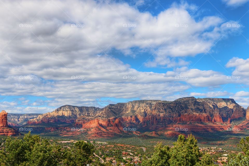 Red rocks mountains in Sedona, Arizona