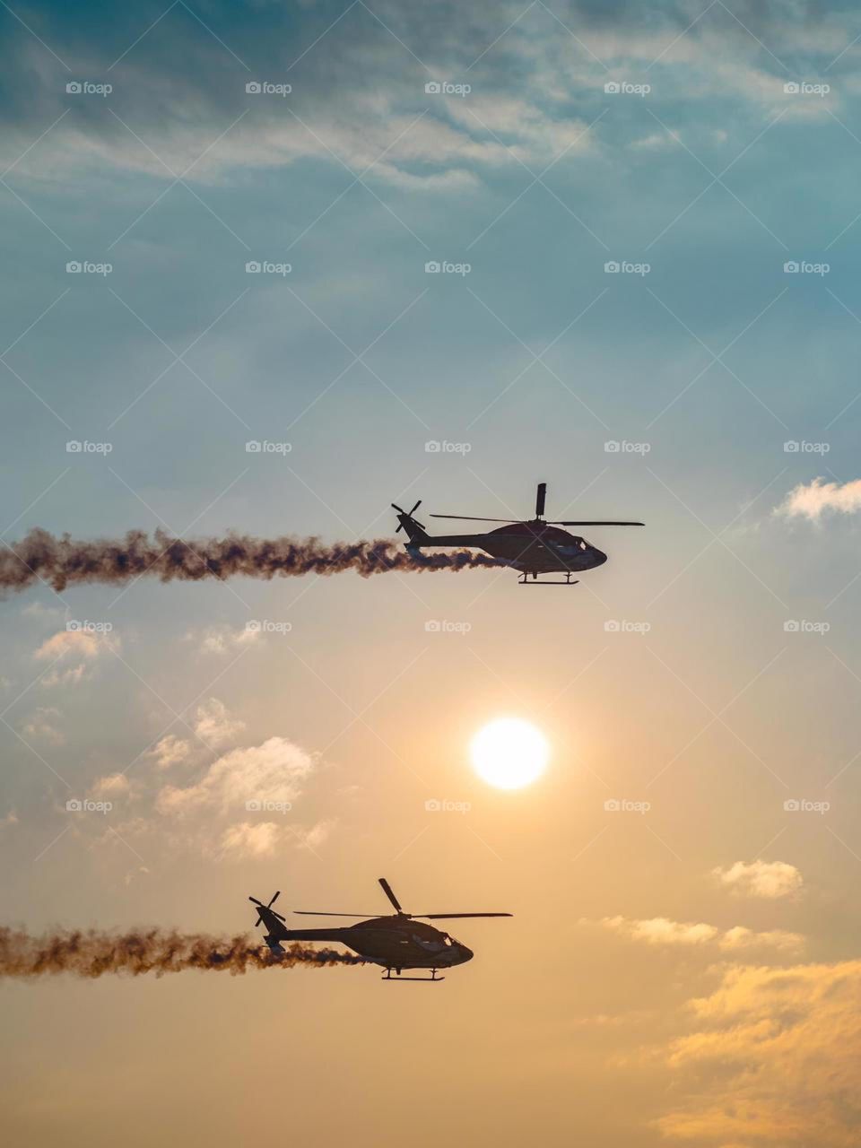 The sun goes down🌞