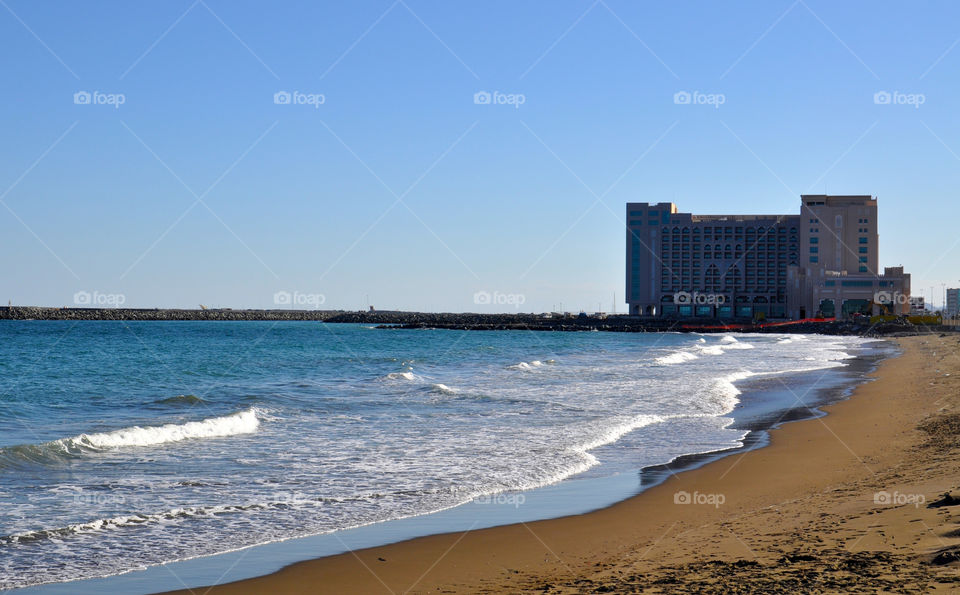 Fujairah view Indian Ocean 