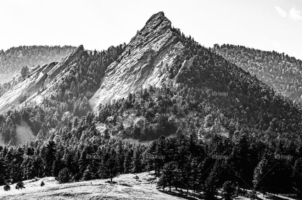 Boulder CO Flatirons