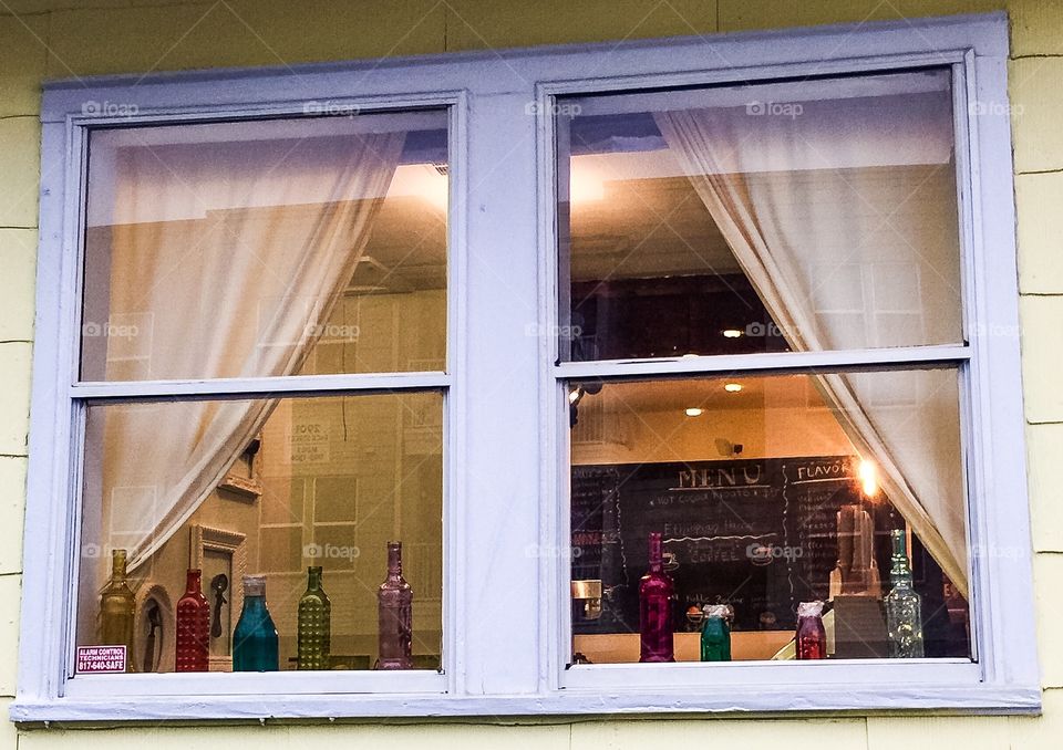Ice Cream Parlor Window