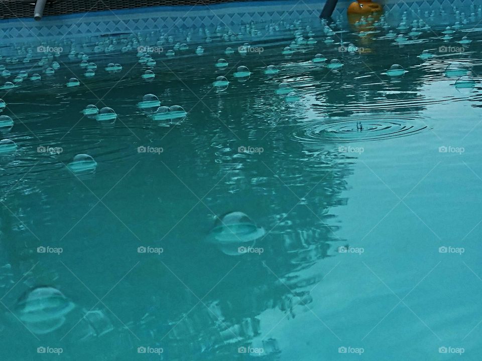 rain drop pool