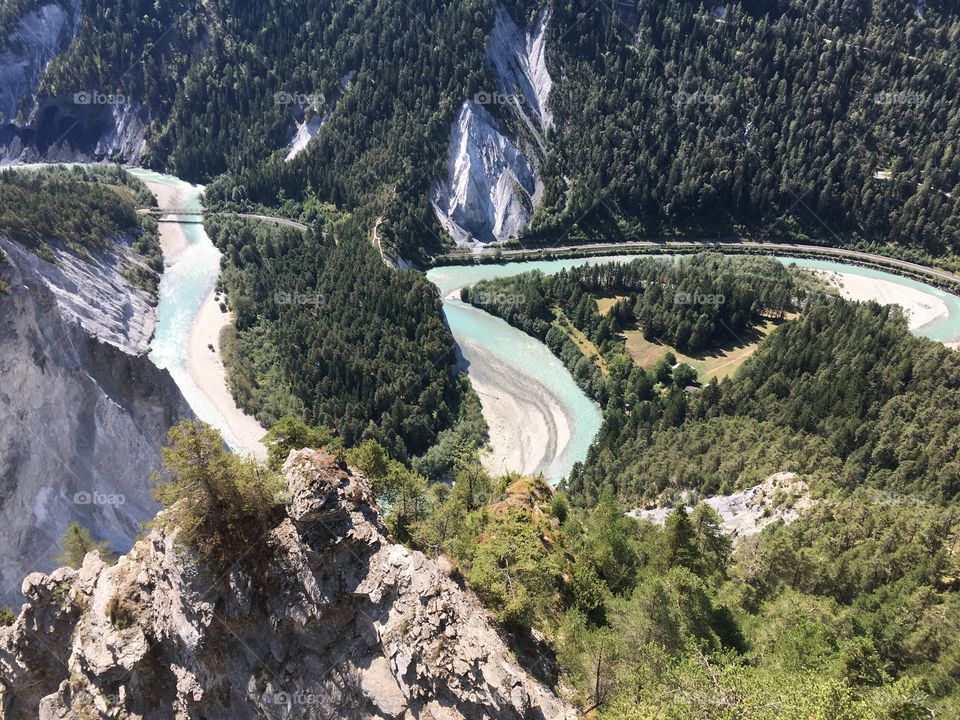 River gorge Reno (Switzerland)