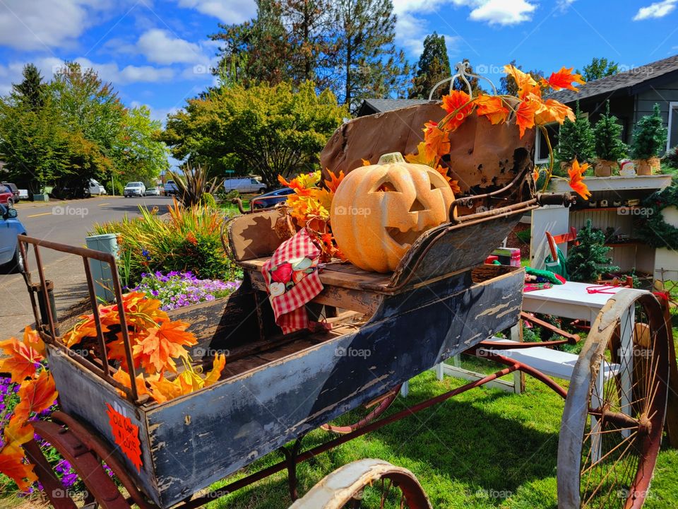 yard sale season is winding down