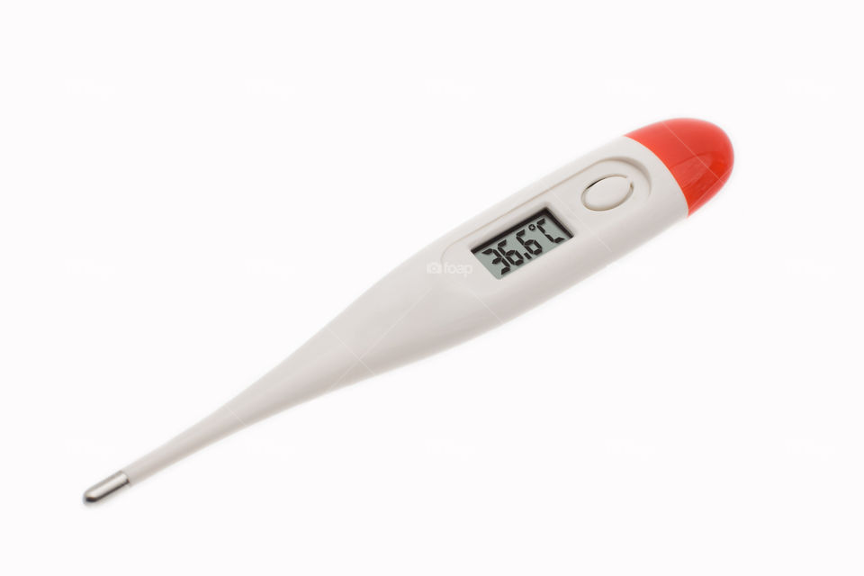 No Person, Thermometer, Temperature, Fever, Isolated