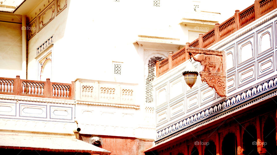 Elephant hanging light