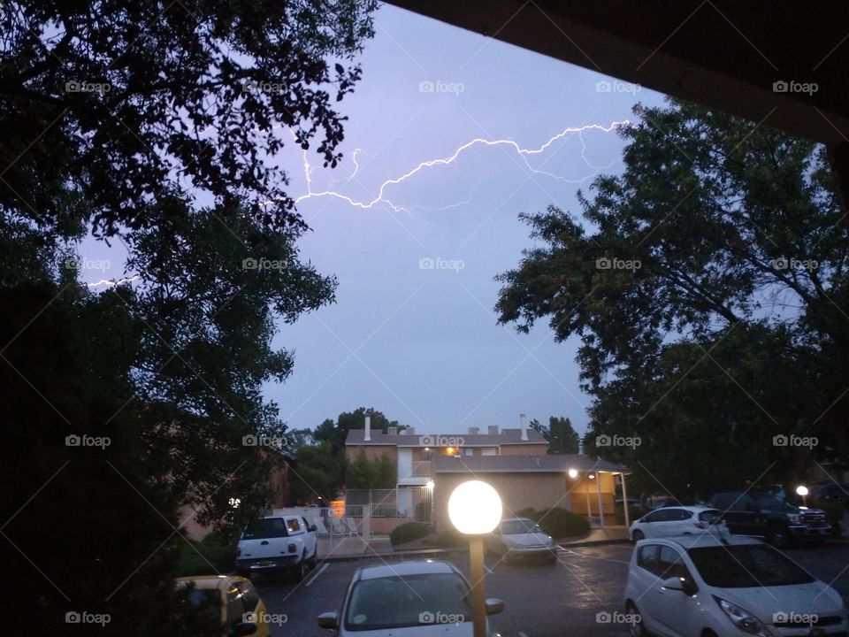 Lightening Storm, August 2018. Albuquerque NM