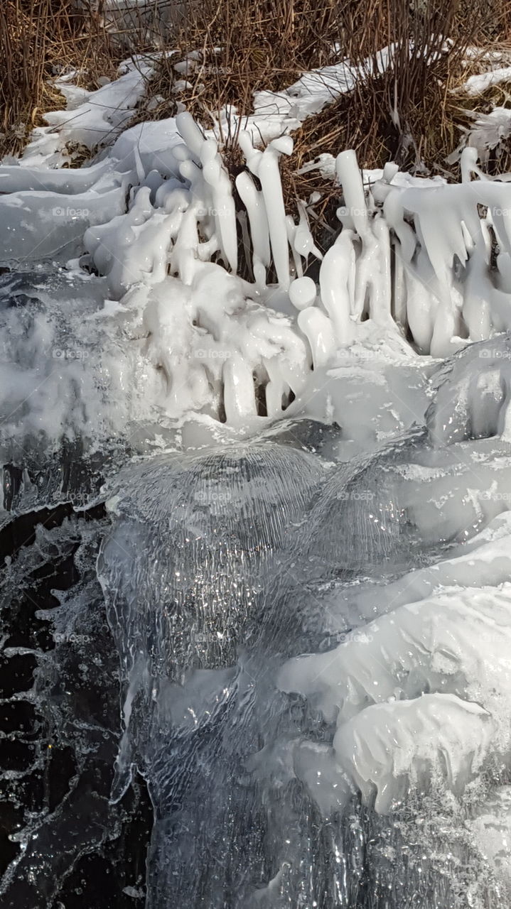 beautiful ice
