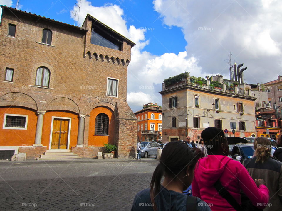 Architecture, City, Town, Street, Building