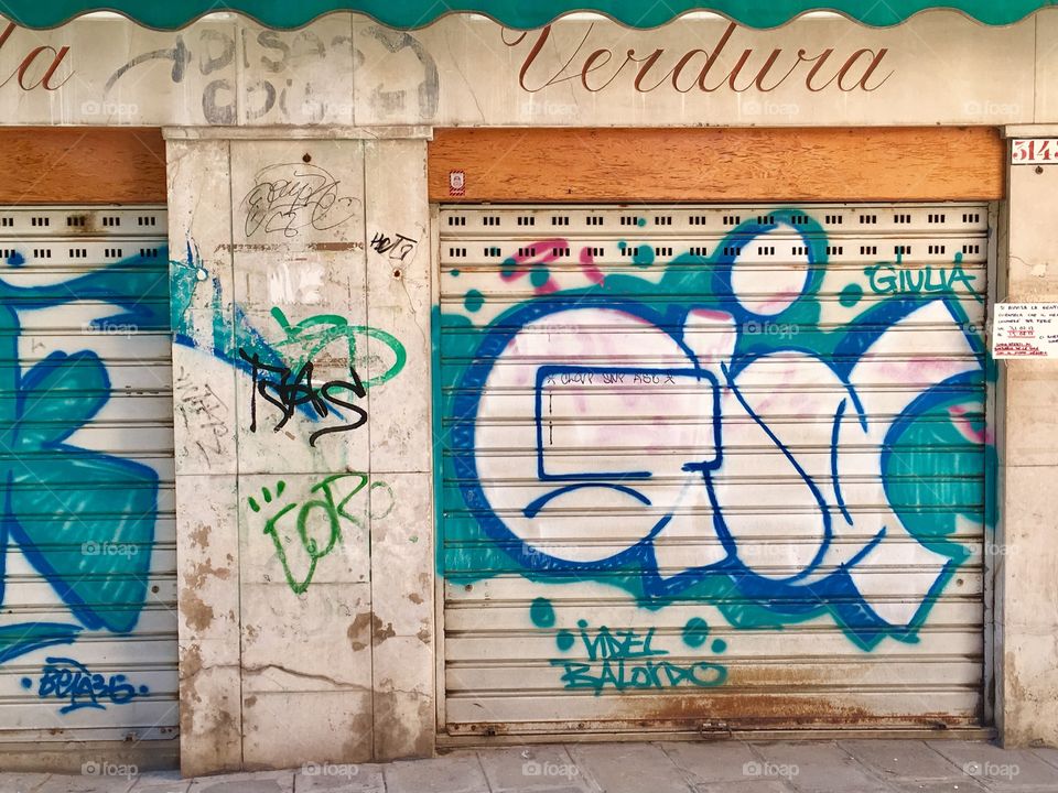 Graffiti in Venice