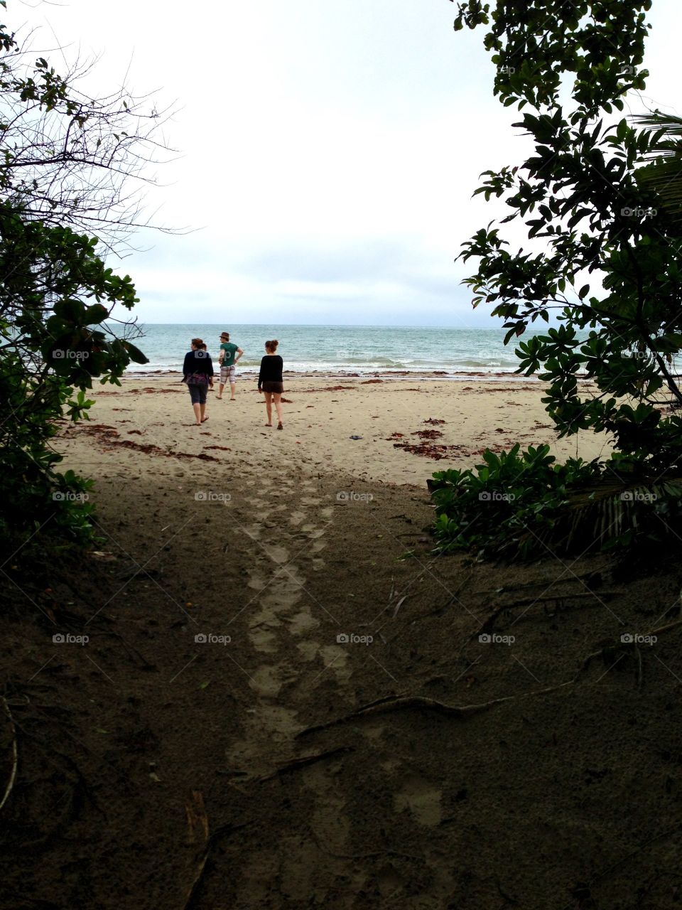 Walk on the beach 
Cairns, Australia