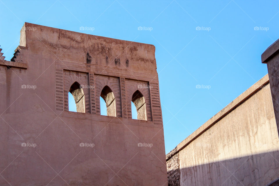 Typical Moroccan architecture 