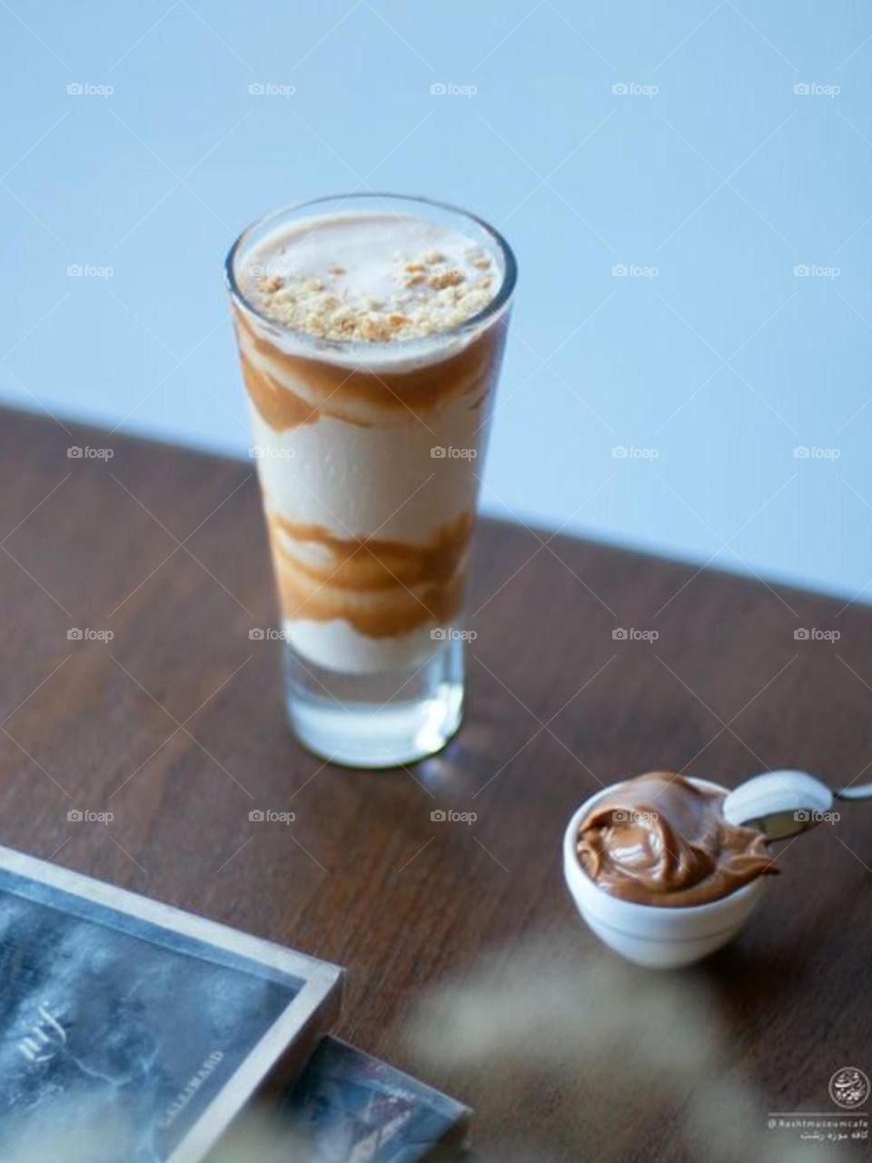 Caramel shake, sweet and yummy