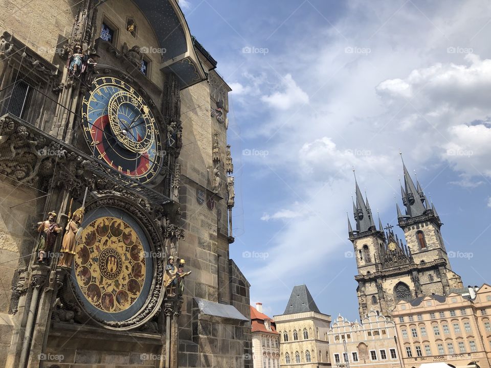 Oldest Working Astronomical Clock in the World (Prague)