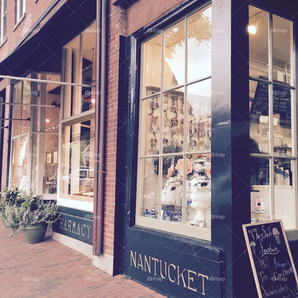 Nantucket storefronts 