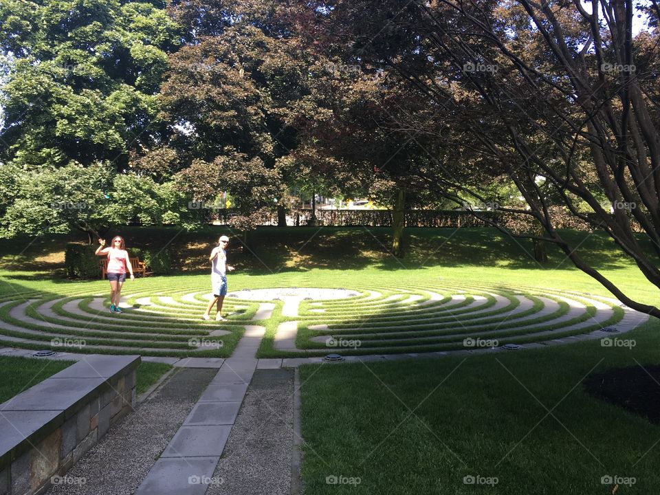 Boston College Labyrinth 