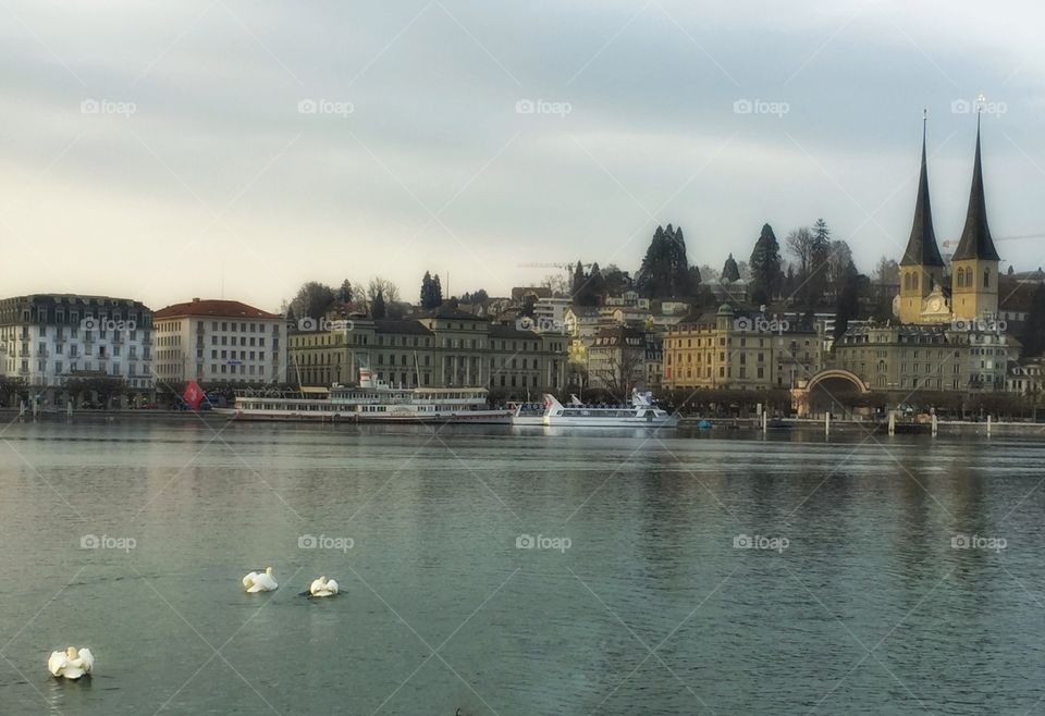 Lakeside view Lucerne