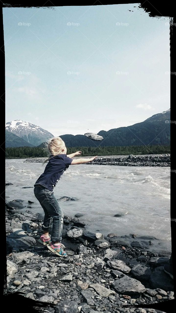 Alaskan shot-put tryouts.