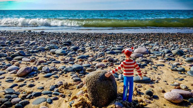 Watching the waves