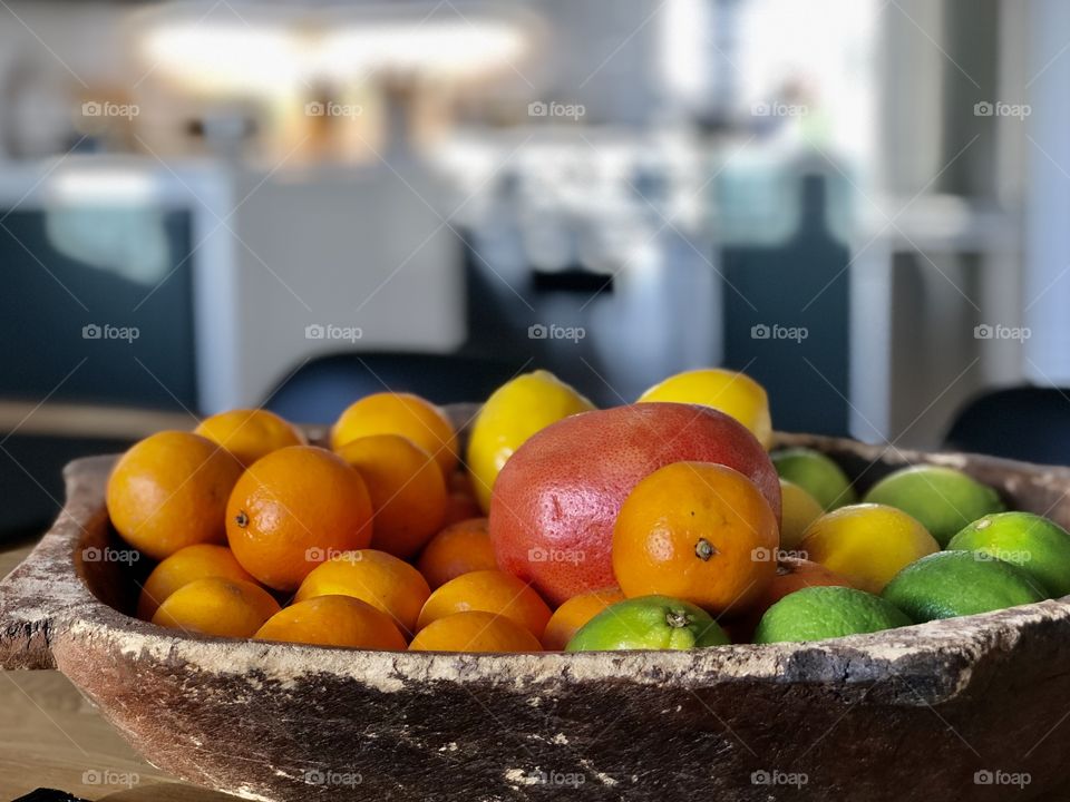 Foap Mission Fruits! Colorful Fruits In A Rustic Bowl