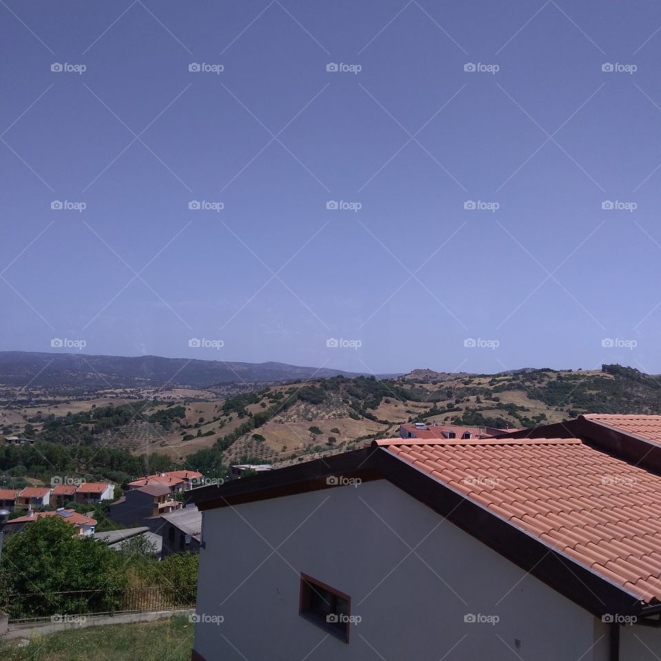 Panorama of Sardinia