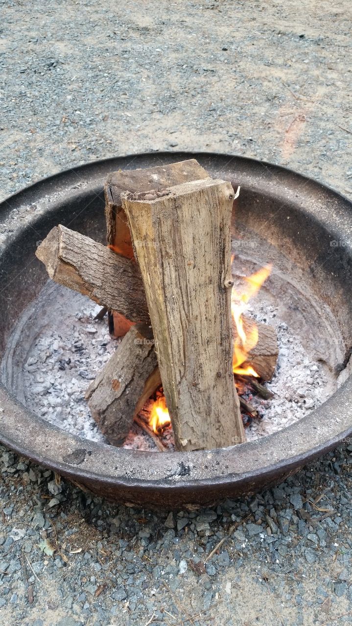 Camp fire