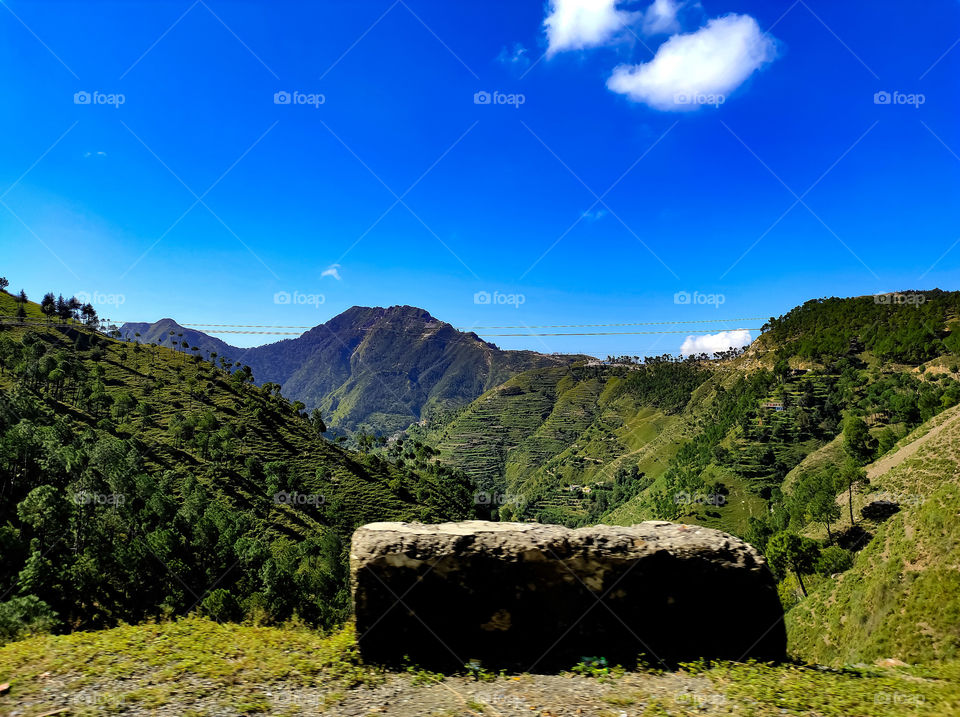 Beautiful Nature: View of Mountains