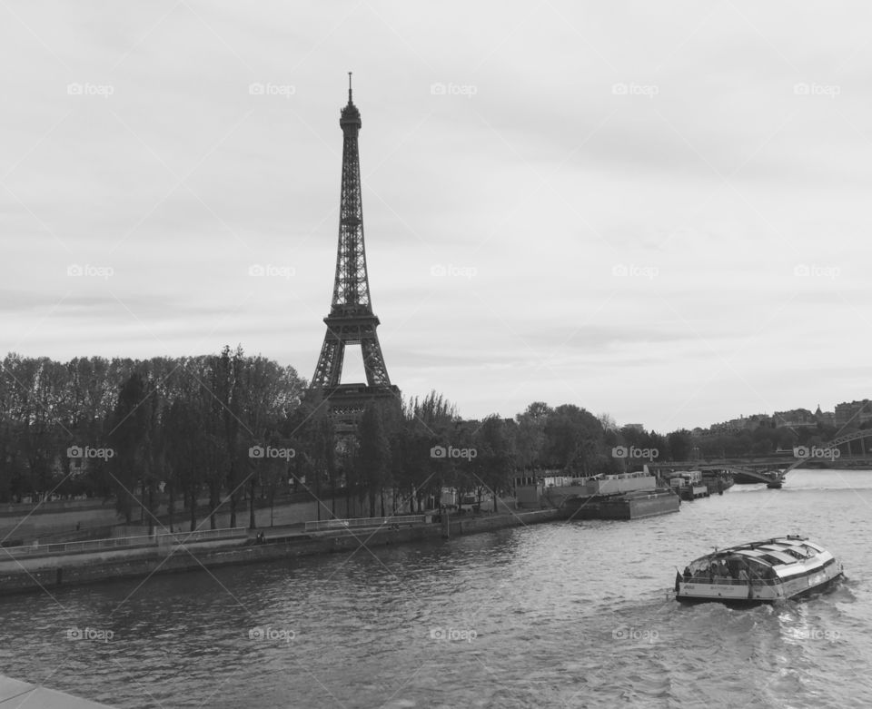 Paris in black and white..