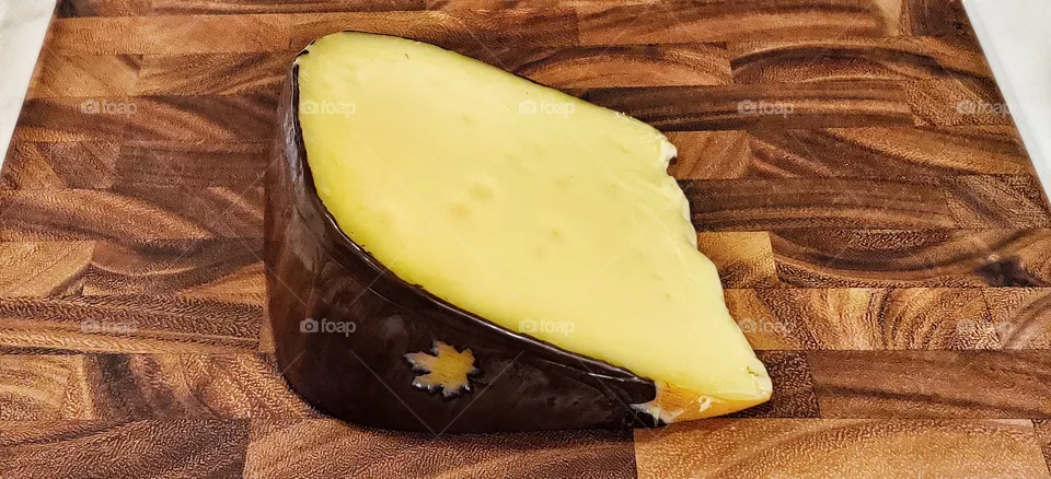 Cheese maple leaf