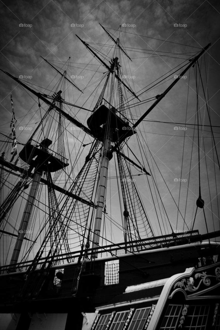 Masts and rigging