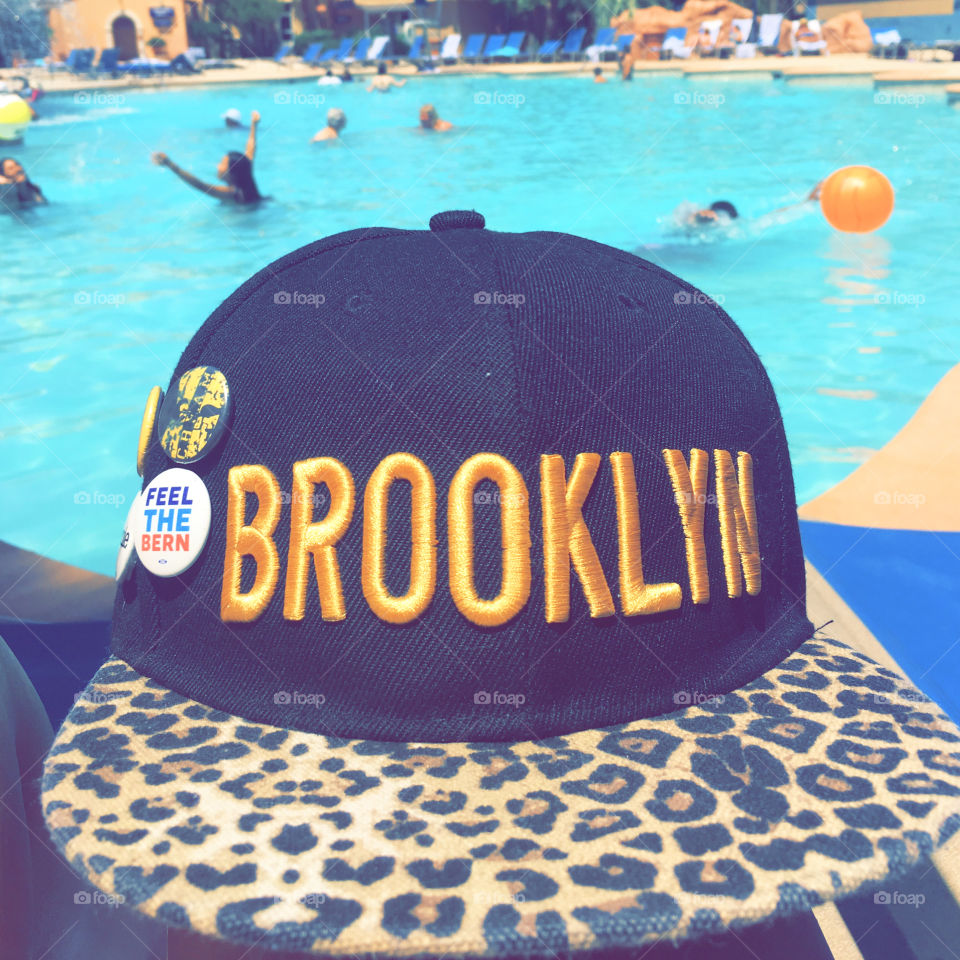 Brooklyn at the pool 