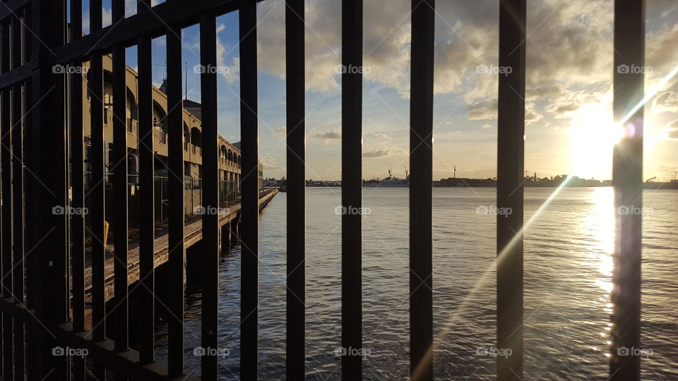 Harbor through Gate