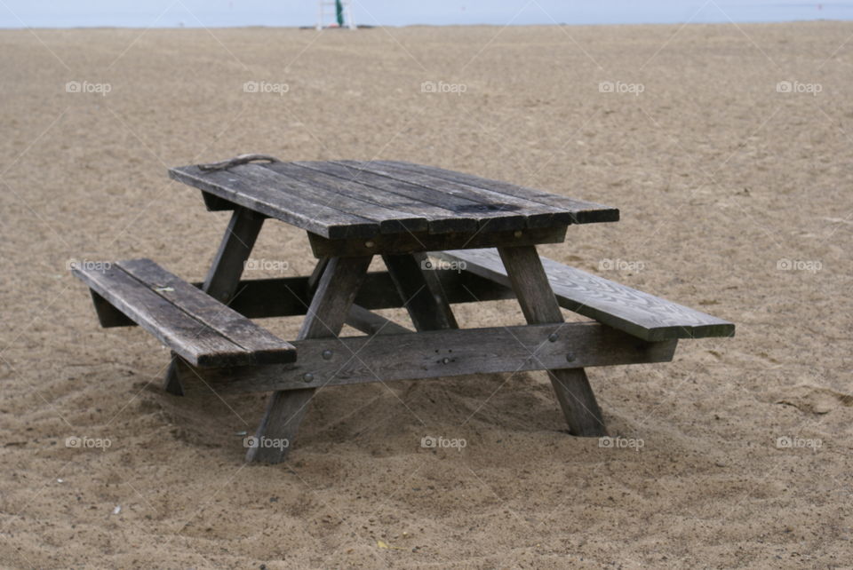 Beach Picnic Table 1