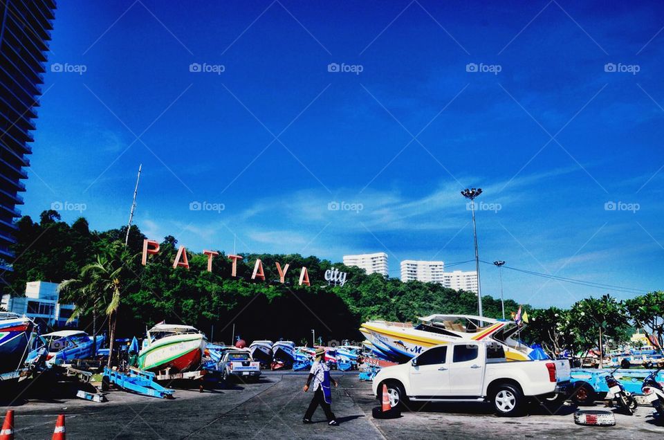 Pattaya city landmark