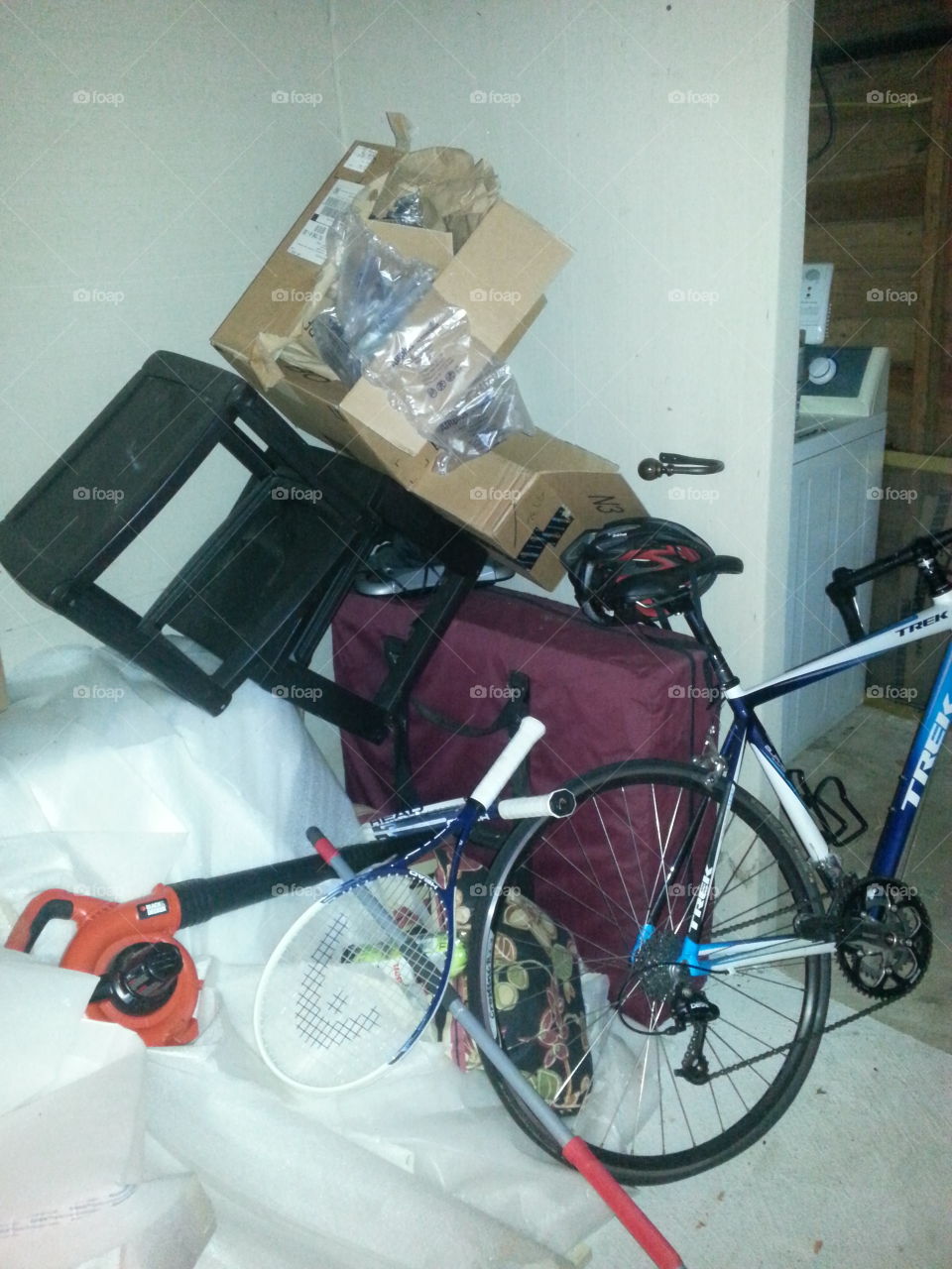 Need to clean basement.