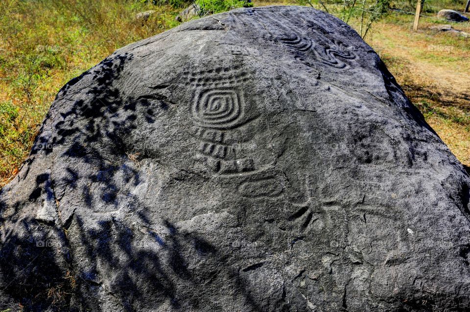 Mexico Pertroglyph