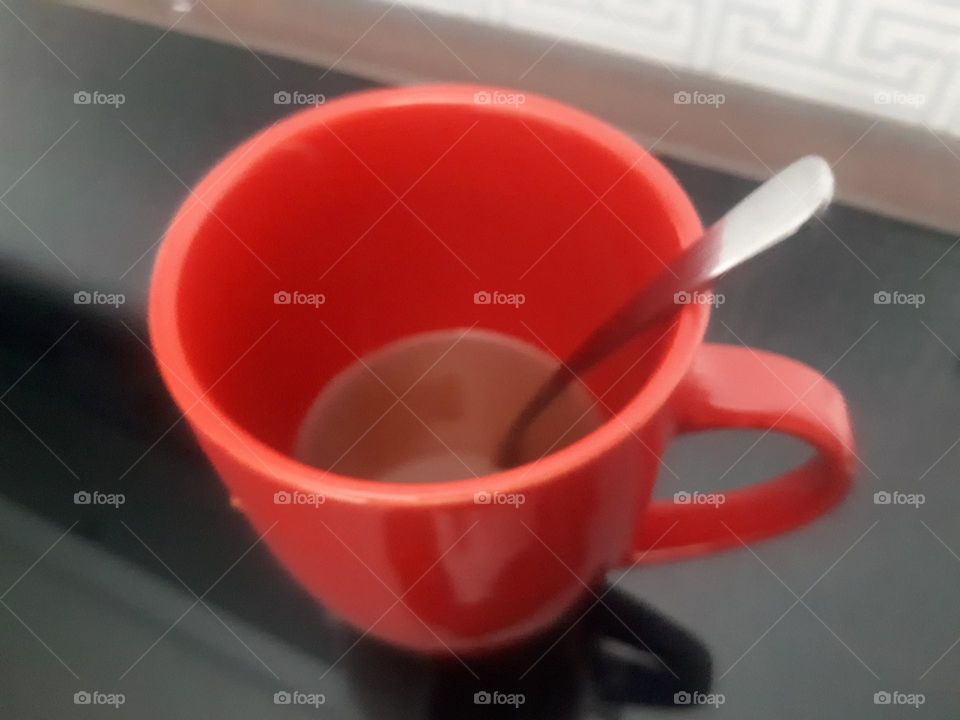 moment to enjoy coffee until it runs out