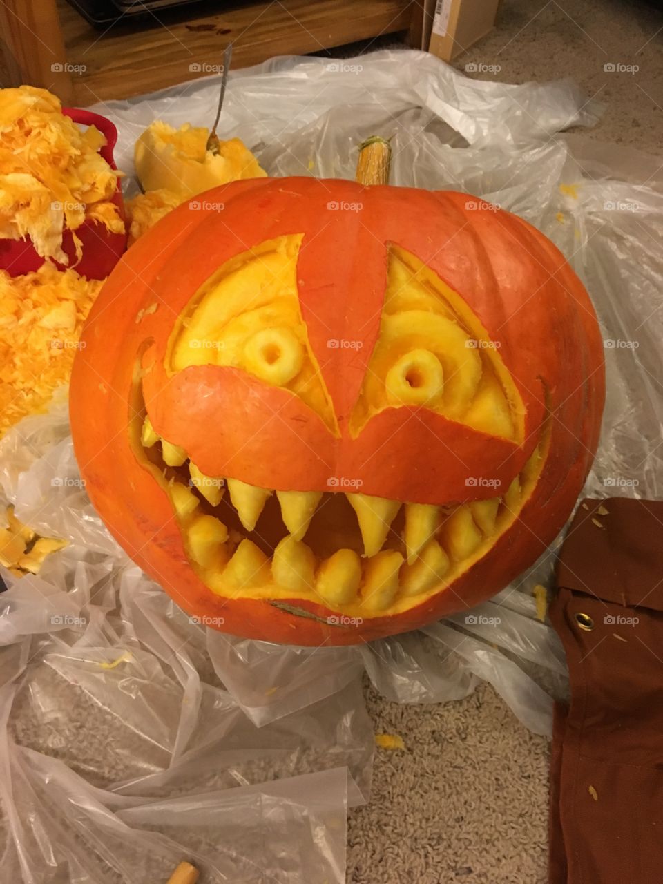 Scary pumpkin.. 