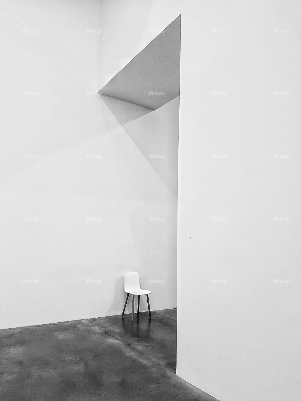 white chair