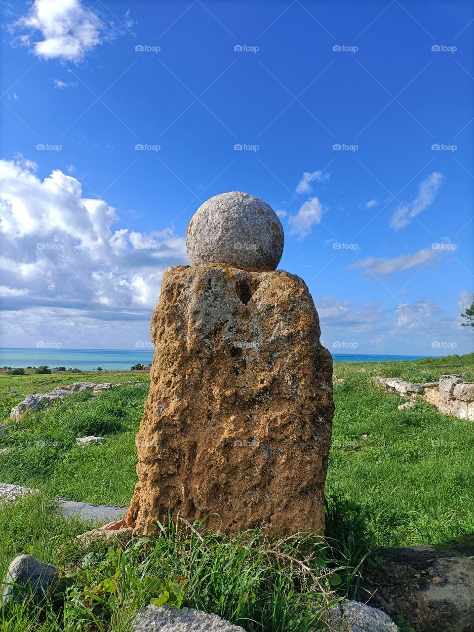 panorama dal sito Archeologico di Eraclea Minoa