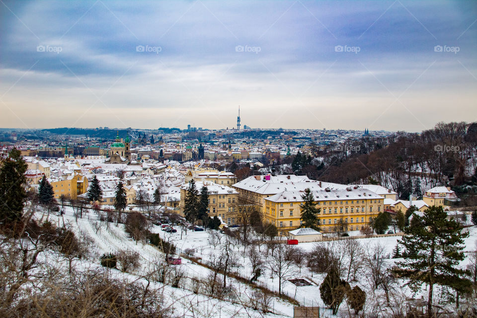 Prag im Winter